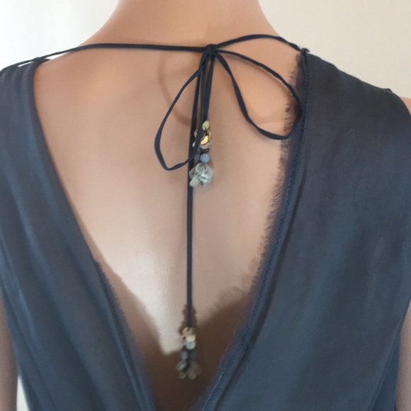 Gorgeous LaROK silk dress, Size M - Picture 5 of 6